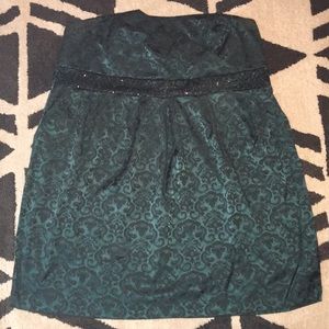 Maurice’s size 26 dark green and black party dress